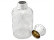 Silver and Enamel Cologne Bottle Open