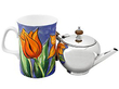 vintage silver teapot