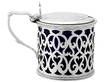 Silver Mustard Pot