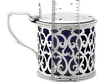 Silver Mustard Pot