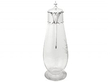 antique silver glass claret jug 