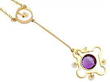 Amethyst & Pearl Necklace