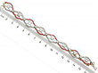Antique Ruby and Diamond Bracelet measurement