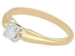 Yellow Gold Solitaire Ring