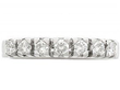 Seven Stone Diamond Eternity Ring in White Gold