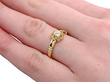 0.33ct Diamond Ring Wearing