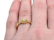 0.33ct Diamond Ring Wearing