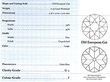 0.33ct Diamond Ring Certificate