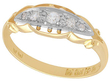Antique Yellow Gold Diamond Ring 