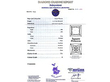 Princess Cut Trilogy Ring Certificate