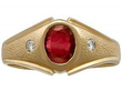 Vintage Gold Ruby Ring