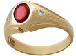 Vintage Gold Ruby Ring