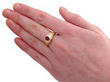 Vintage Gold Ruby Ring