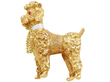 Vintage Poodle Brooch