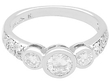 Vintage White Gold Trilogy Ring