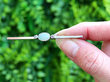 Gold Opal Brooch Outside