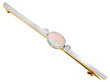 Gold Opal Brooch