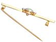 Gold Opal Brooch Open