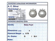 Mabe Pearl Earrings in White Gold Card