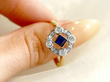 Sapphire Cocktail Ring