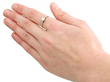 0.60 Carat Diamond Engagement Ring Wearing