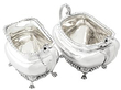 Silver Cream and Sugar Set