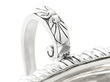 Silver Cream and Sugar Set handle 
