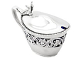 Silver Mustard Pot