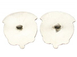 Antique Silver Buttons underside
