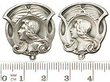 Antique Silver Buttons size