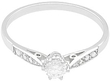 small diamond engagement ring