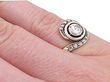 Antique Twist Ring Wearing