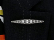 Antique Victorian Bar Brooch Wearing