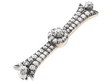 Diamond Bar Brooch for Sale