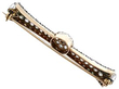 Diamond Bar Brooch for Sale