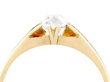 Yellow Gold Solitaire