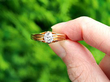 Yellow Gold Solitaire Outside