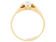 Yellow Gold Solitaire