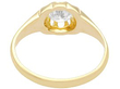 Yellow Gold Solitaire Ring