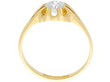Yellow Gold Solitaire Ring
