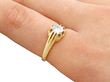 Yellow Gold Solitaire Ring