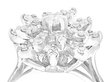 Vintage Diamond Cluster Ring