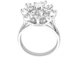 Vintage Diamond Cluster Ring 