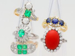 Antique Gemstone Rings