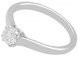 Diamond Solitaire Platinum Ring