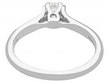 Diamond Solitaire Engagement Ring in Platinum