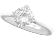 Platinum Solitaire Engagement Ring
