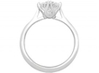 Platinum Solitaire Engagement Ring