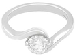 Platinum and Diamond Solitaire Ring