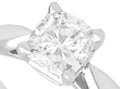 Cushion Cut Diamond Solitaire Ring